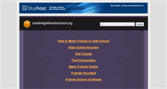 Desktop Screenshot of cambridgefriendsschool.org